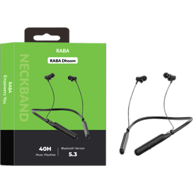 Raba Dhoom Neckband With 5 Voice Change image