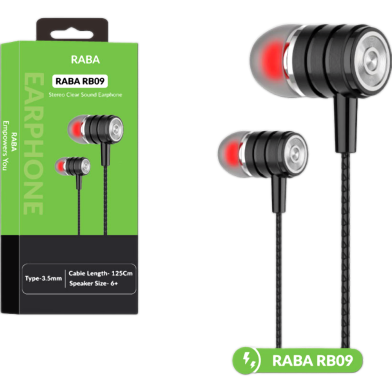 Raba Rb09 Extra Bass Earphone image