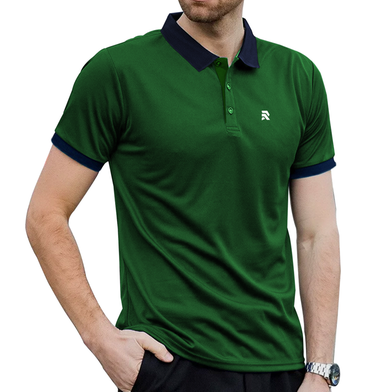 Rabbit Premium Quality Men’s Solid Polo T-shirt RT 250 image