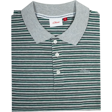 Rabbit S’Oliver Premium Quality Men’s Yarn Dying Polo image