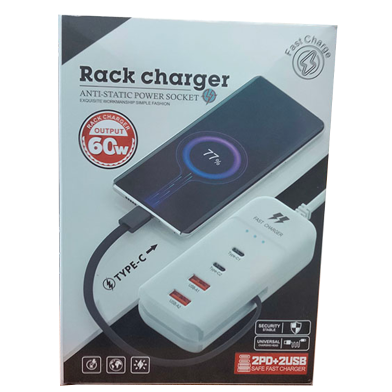 Rack Charger 60W Multi-Port Power Socket image