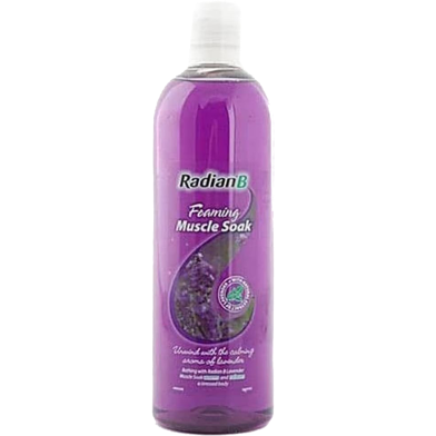 Radian B Foaming Muscle Soak Lavender 750 ml Body Soaps And Shower Gels image