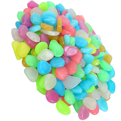 Radium Stone Glowing Home Decor and Safety 100 Pcs image