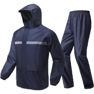 Rain Coat Bmw Heat Sealing Double Chamber With Shirt And Pants - M Size image