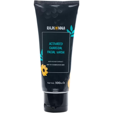 Rajkonna Activated Charcoal Facial Wash 100ml image