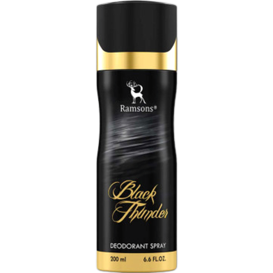 Ramsons Black Thunder Deodorant Spray 200ml image
