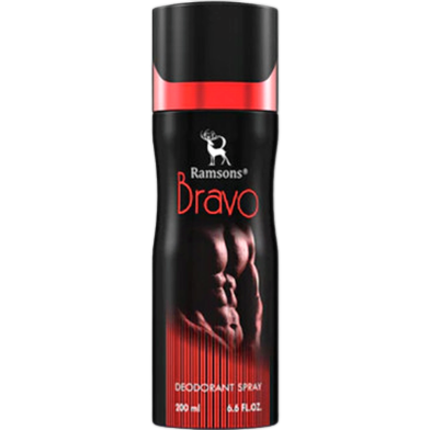 Ramsons Bravo Deodorant Spray for Men 200ml image