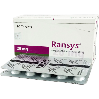 Ransys 20 mg Tablet 10's Strip image