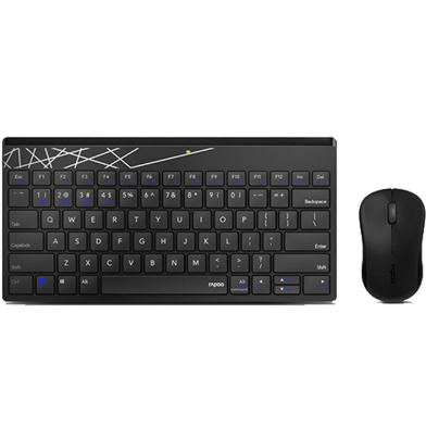 Rapoo 8000S Wireless Keyboard Mouse Combo image