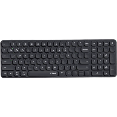 Rapoo E9550L Ultra-slim Multi-mode Wireless Keyboard Black image
