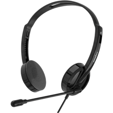 Rapoo H101 Wired Stereo Headphone Balck image