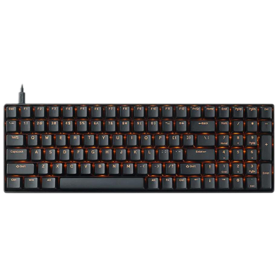 Rapoo V500DIY-100 Hot Swappable Backlit Mechanical Gaming Keyboard-Black image