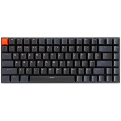 Rapoo V700-8A Multi-Mode Wired Wireless Mechanical Blue Switch Keyboard- Dark Gray image