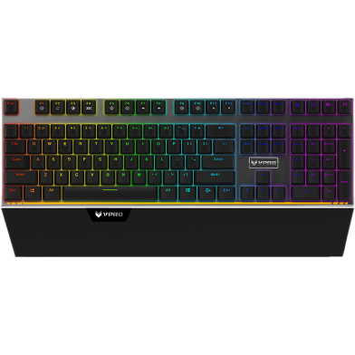 Rapoo V720 RGB Backlit Black Switch Mechanical Gaming Keyboard-Black image