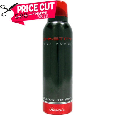 Rasasi Chastity Men Deo Spray 200ml image
