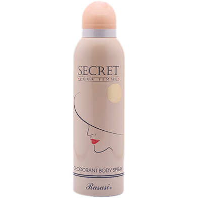 Rasasi Secret Women Deo Spray 200ml image