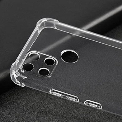 Custodia Trasparente Per Realme C25Y – Cover In Silicone TPU Morbido, Ultra Sottile, Antiurto E Antiscivolo (Modello CX7)