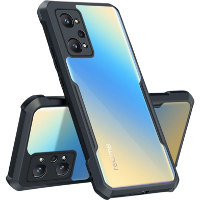 Realme GT Neo 2 Edge Reinforced Transparent Shockproof Back Cover image