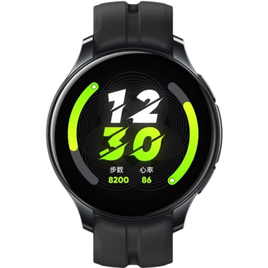 Realme T1 Smart Watch 1.3 inches AMOLED Display - Black image