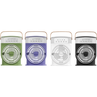 Rechargeable Air Cooler Fan With Mist Flow image
