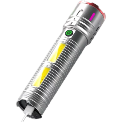 Rechargeable Aluminum Alloy Body Torch Light image