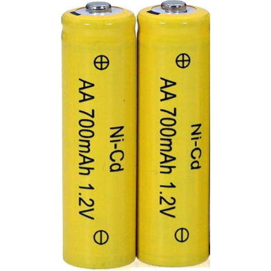 Rechargeable Battery AA 1.2V 700mAh for Hair Clipper/ Beard Trimmer (2 piece) image