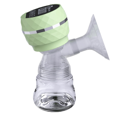 Rechargeable Electric Breastfeeding Pump Painless Mute Massager - 1 Pcs image