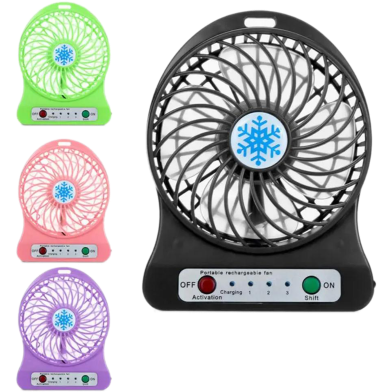 Rechargeable Mini Usb Fan With Oscillation image