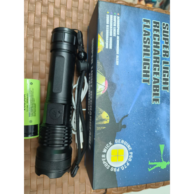 Rechargeable P50 Flashlight (8800 Amh) image