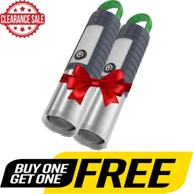 Rechargeable Tactical LED Flashlight 1000 Lumens ( Buy 1 Get 1 FREE) image