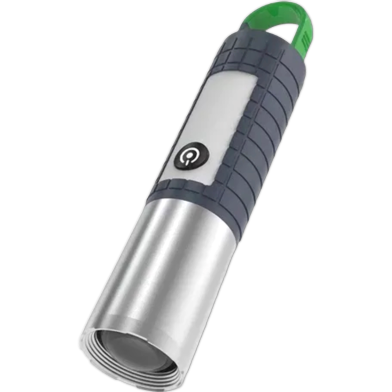 Rechargeable Tactical LED Flashlight 1000 Lumens Zoomable Portable Torch With Lampshade image