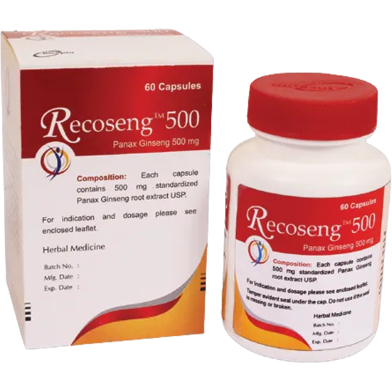 Recoseng 500 mg Capsule 10's Strip image