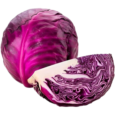 Red Cabbage Bonsai Selling Health Vegetable Seeds - 20 Pcs image