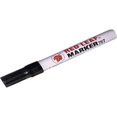 Red Leaf Permanent Marker - Black (2pcs) image