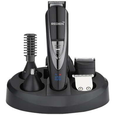Redien RN-8197 13 In 1 Men's Grooming Kit With Water Proof And LED Display image