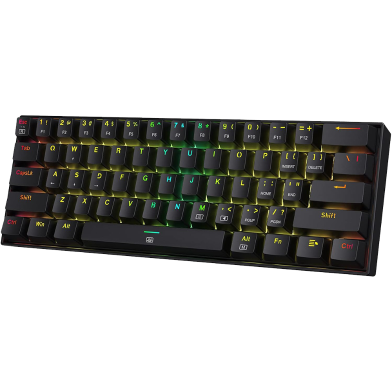 REDRAGON K631 CASTOR WIRED BLACK MECHANICAL KEYBOARD image