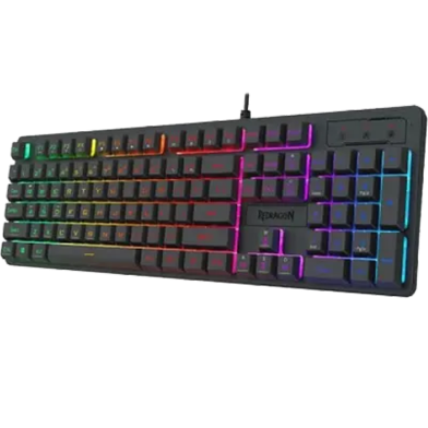 Redragon K521-rainbow Netherbane Gaming Membrane Wired Keyboard Black image