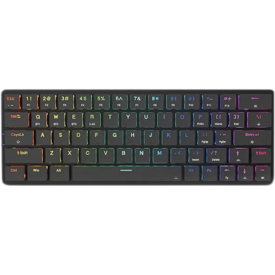 REDRAGON K624 ELISE PRO TRI MODE BLACK MECHANICAL KEYBOARD image