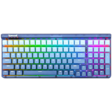 REDRAGON K656 GARREN PRO TRI MODE PURPLE SWITCH MECHANICAL KEYBOARD image