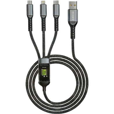 Reeoo 3 In 1 Charging Data Cable – Ro 30 image
