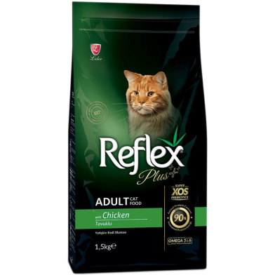 Reflex Plus Adult Cat Food Chicken 1.5kg image