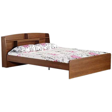 Regal Laminated Board Venus King Bed Antique image