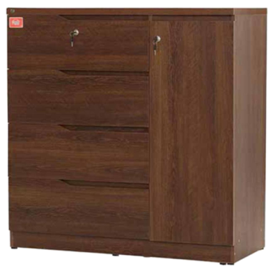 Regal Laminated Board Wardrobe AntiqueWDH-103-1-1-20 image