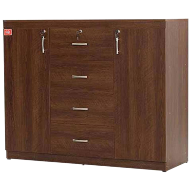 Regal Marina Laminated Board Wardrobe Antique image