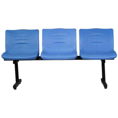 Regal Metal Waiting Chair Blue image