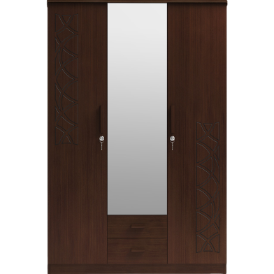 Regal Roma Wooden Three Door Almirah CBH-363-3-1-20 image