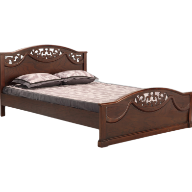 Regal Romilly Wooden Double Bed | BDH-318-3-1-20 image