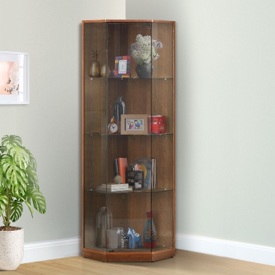 Regal Rosa Laminated Board Showcase Antique | SCH-106-1-1-20 | image