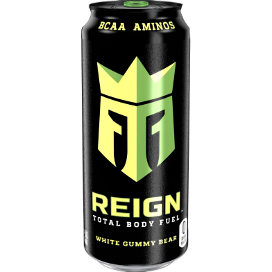 Reign White Gummy Bear Zero S. Energy Drinks Can 473 ml image