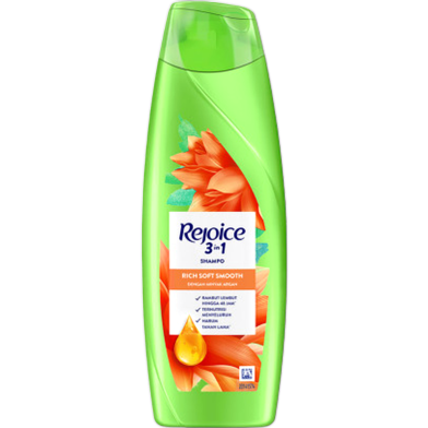 Rejoice 3in1 Rich Smooth With Argan Oil Shampoo 300ml image